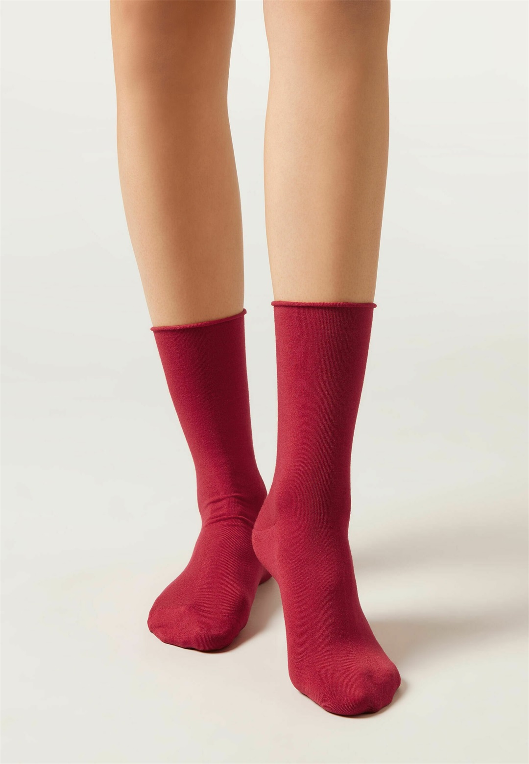 Calzedonia Socken - red/rot-meliert
