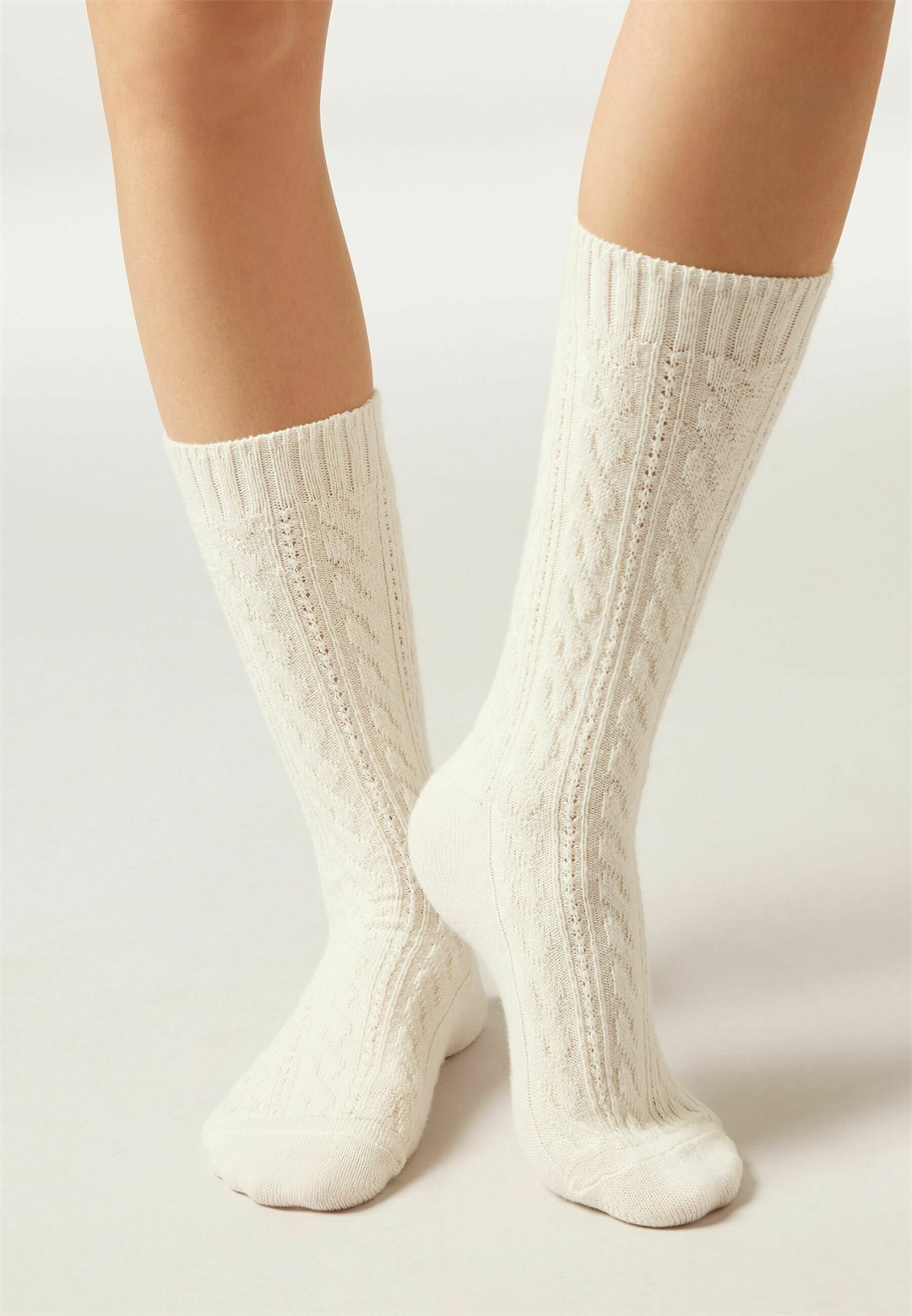 Calzedonia Socken - white/white denim
