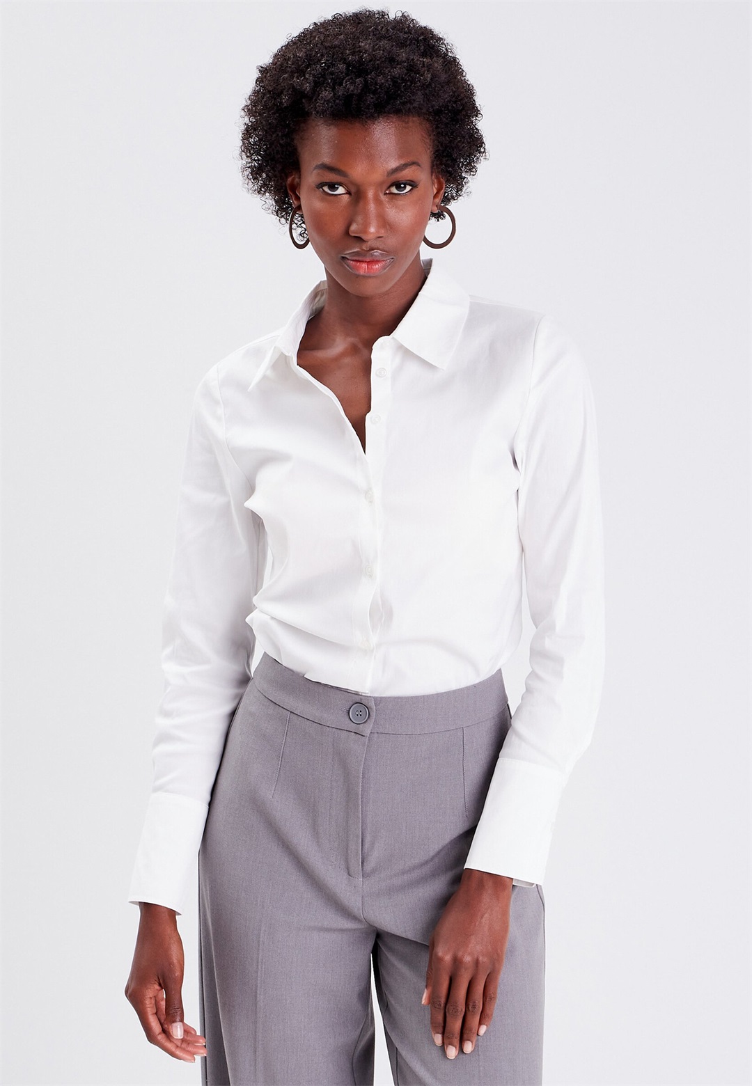 Cache Cache MIT LANGEN ÄRMELN - Hemdbluse - ecru/weiß