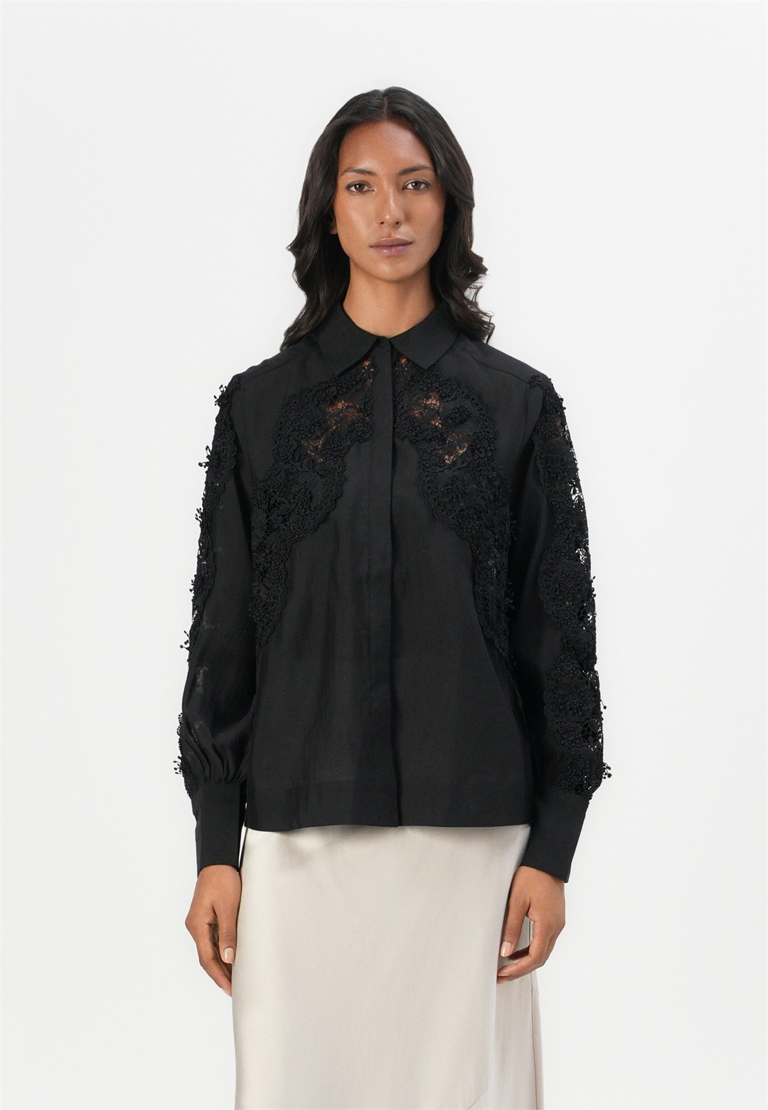 Copenhagen Muse SHIRT - Hemdbluse - black/schwarz