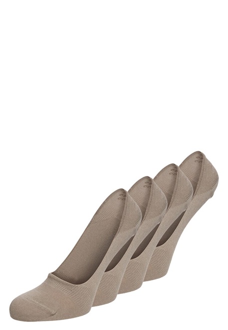 camano COMFORT FOOTIES 4PACK - Füßlinge - sand/beige