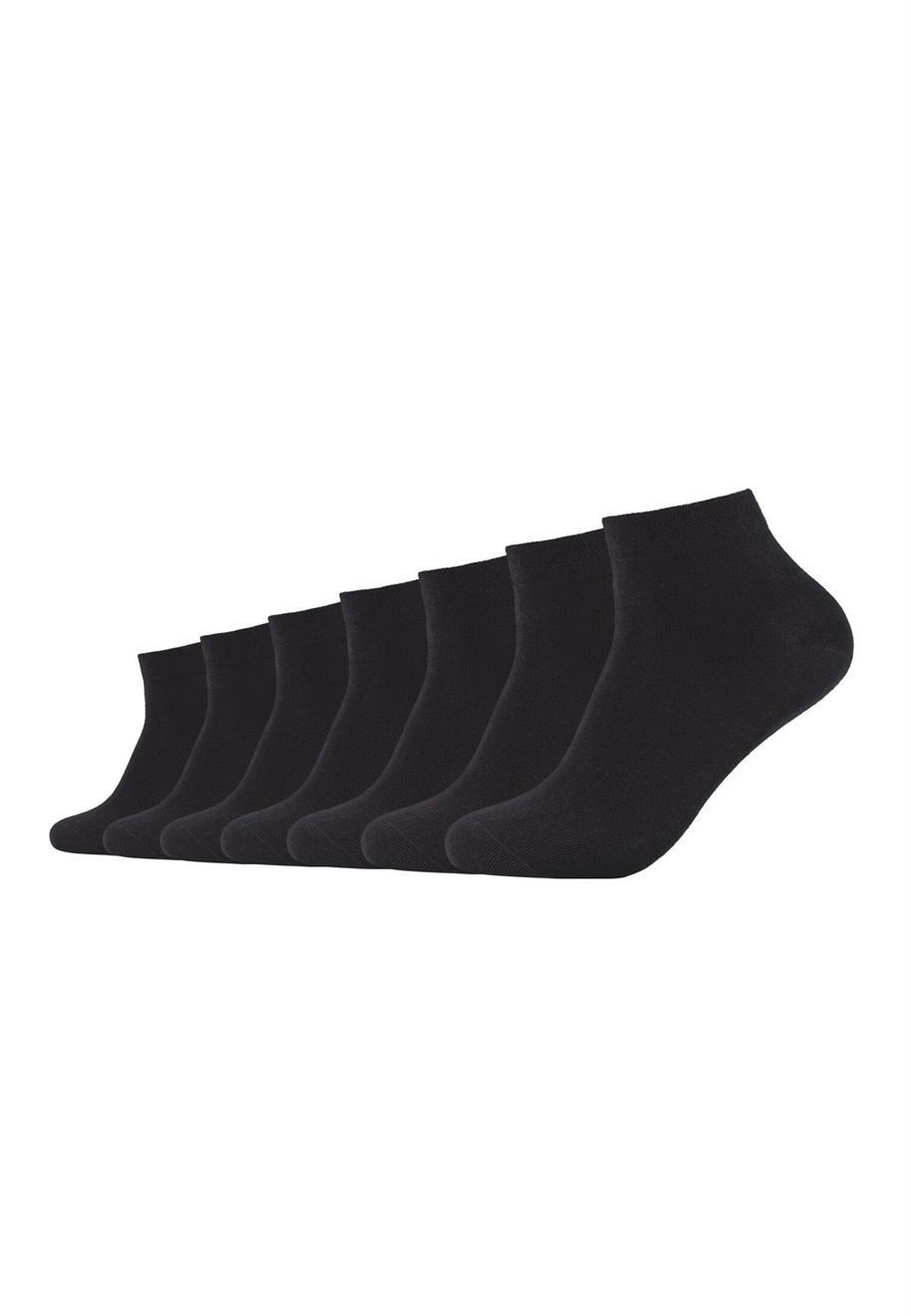 camano BOX 7 PACK - Socken - black/schwarz