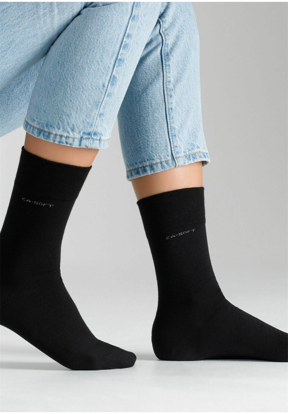 camano CA-SOFT BAMBOO - Socken - black/schwarz
