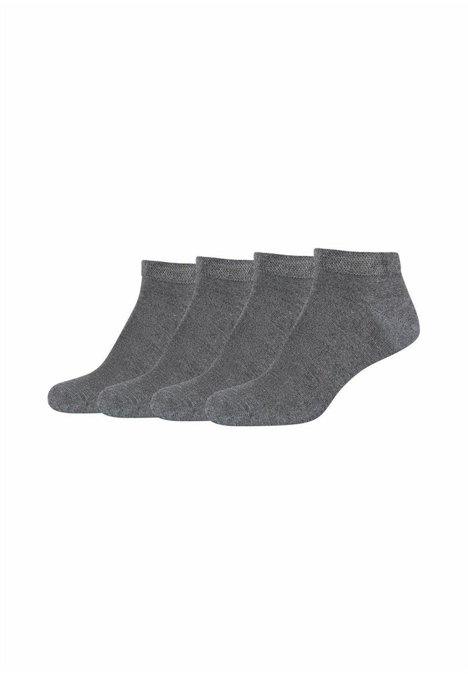 camano CA-SOFT BAMBOO 4ER PACK - Socken - dark grey melange/grau