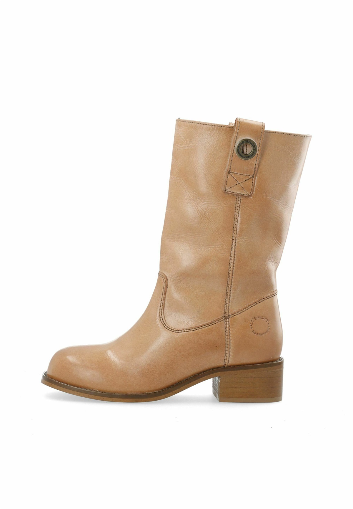 Ca'Shott Cowboy-/Bikerstiefelette - dark tan/braun
