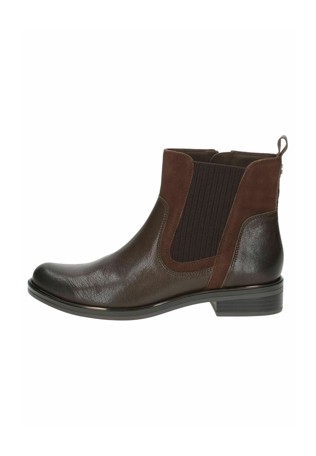 Caprice CHELSEA - Stiefelette - dk brown comb/braun