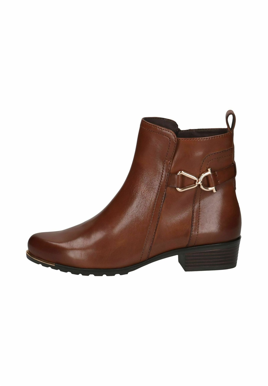 Caprice Ankle Boot - cognac nappa/cognac
