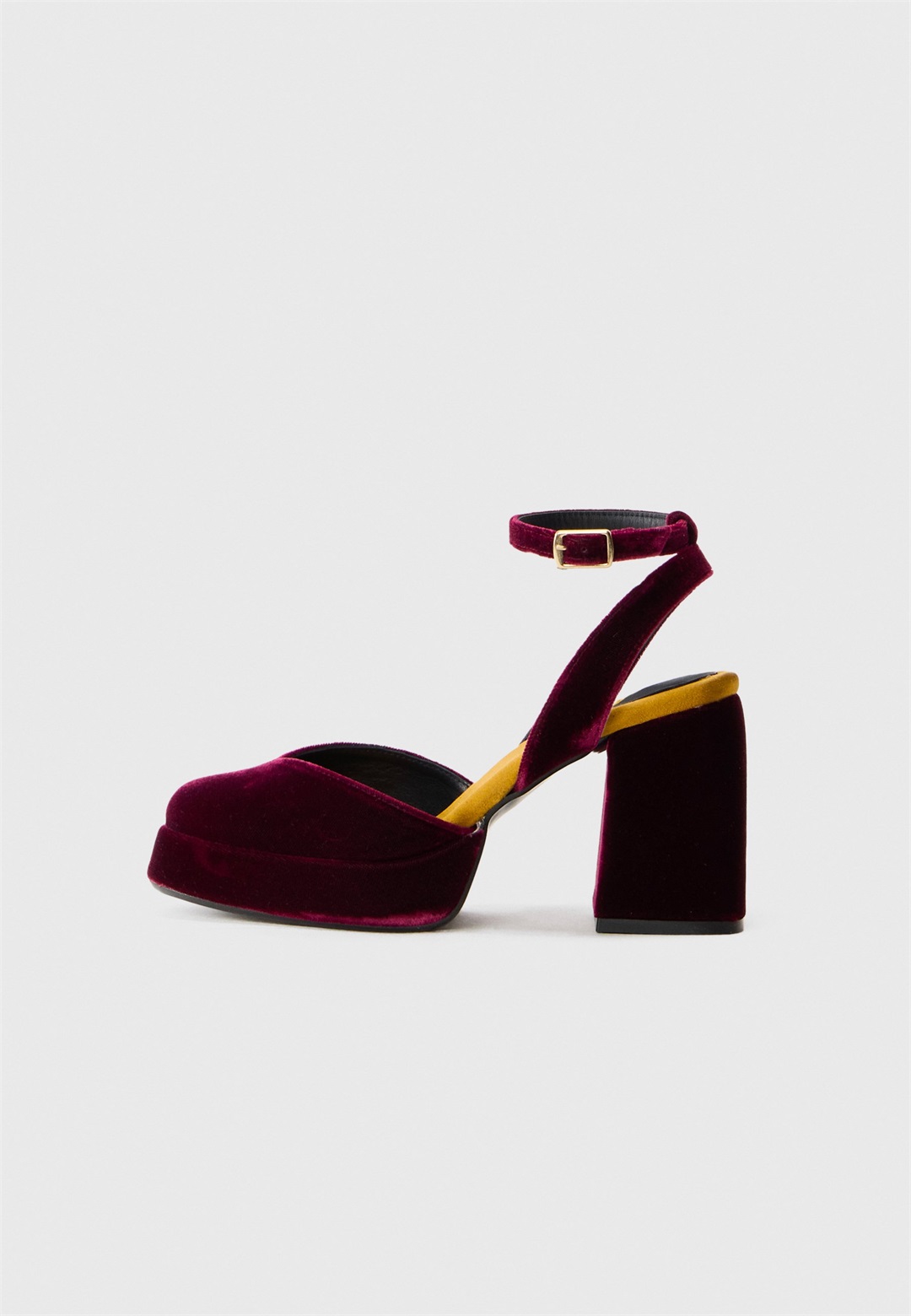 Castañer VERONA - Plateausandalette - burdeos/bordeaux