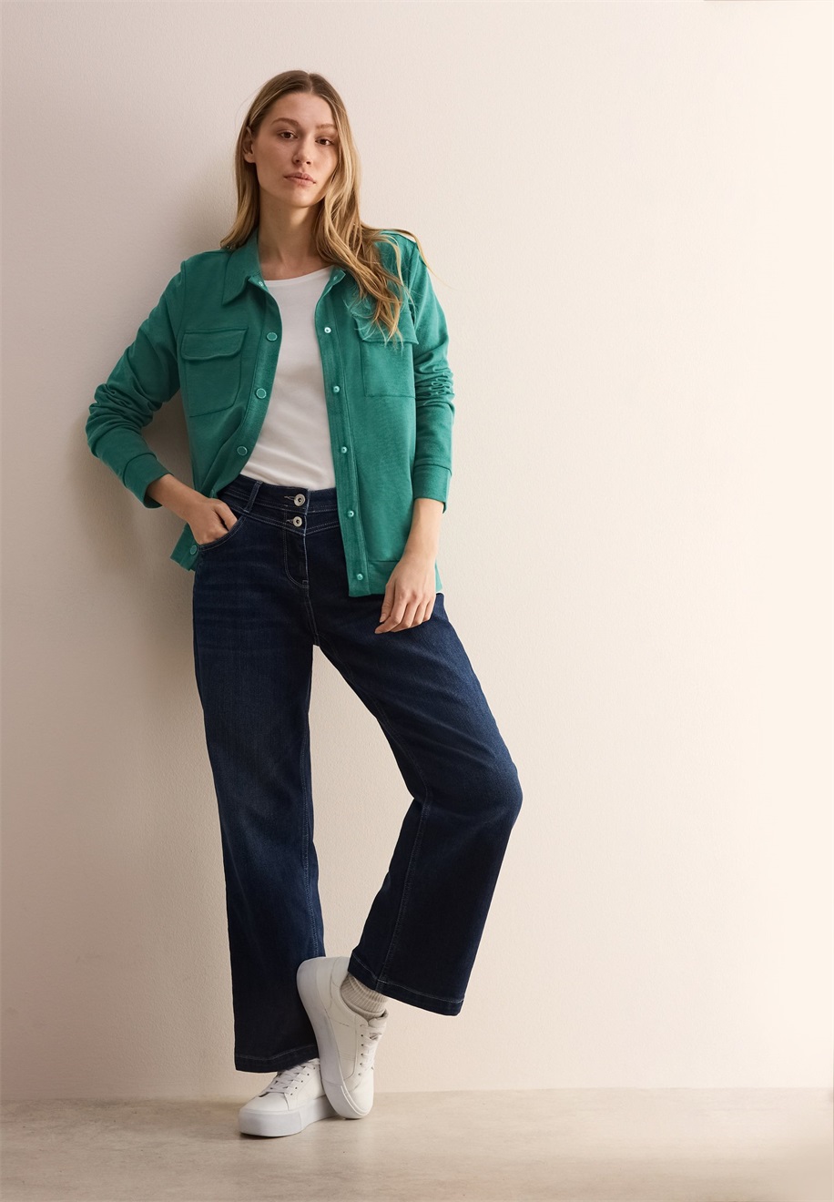 Cecil LEICHTE - Sweatjacke - grün