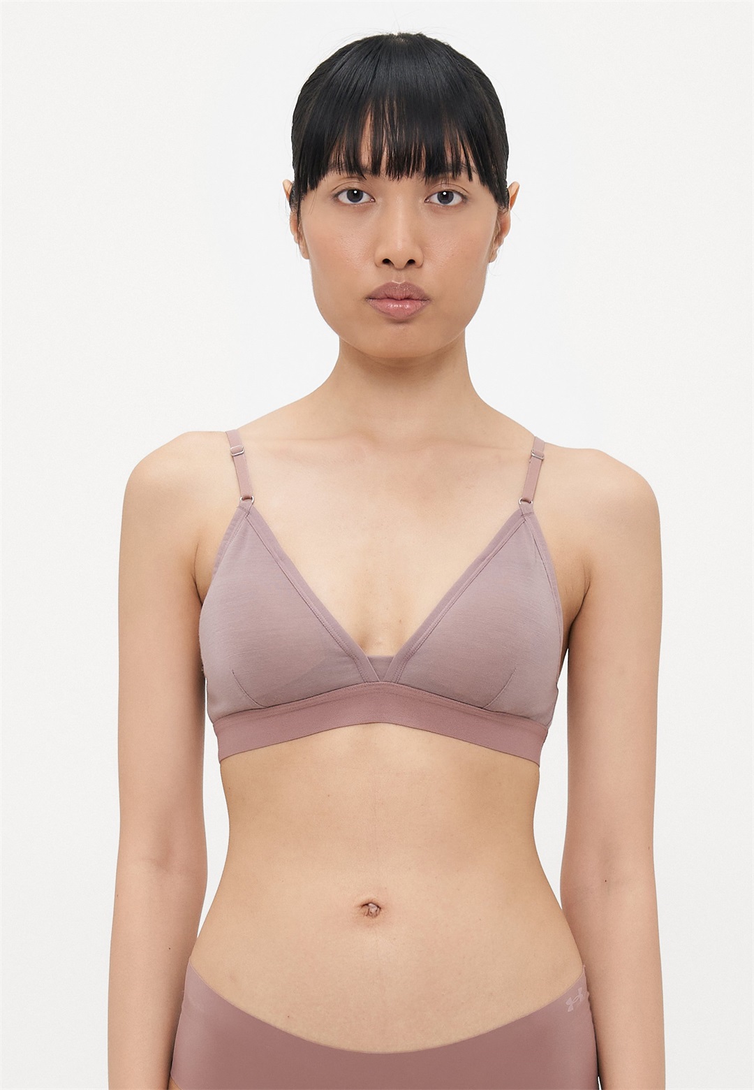 icebreaker LIGHT WEIGHT SIREN INSERTS - Triangel BH - summit/rosa