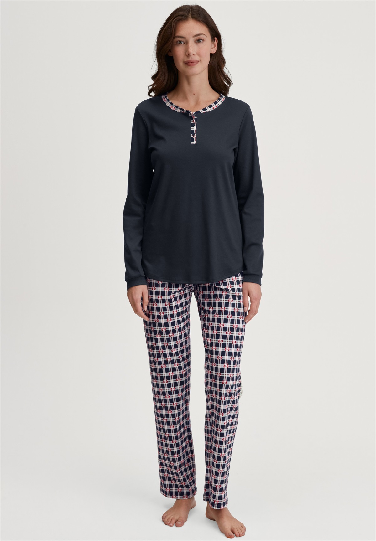 Calida SET - Nachtwäsche Set - dark sapphire/dunkelblau