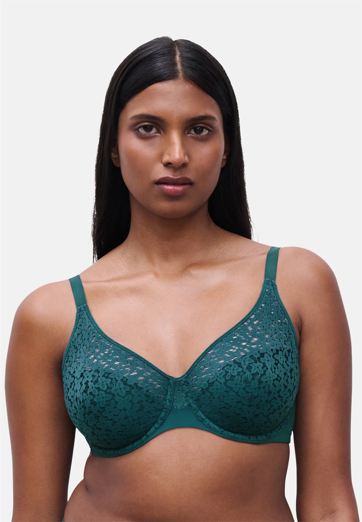 Chantelle EASY FEEL NORAH - Bügel BH - oriental green/dunkelgrün