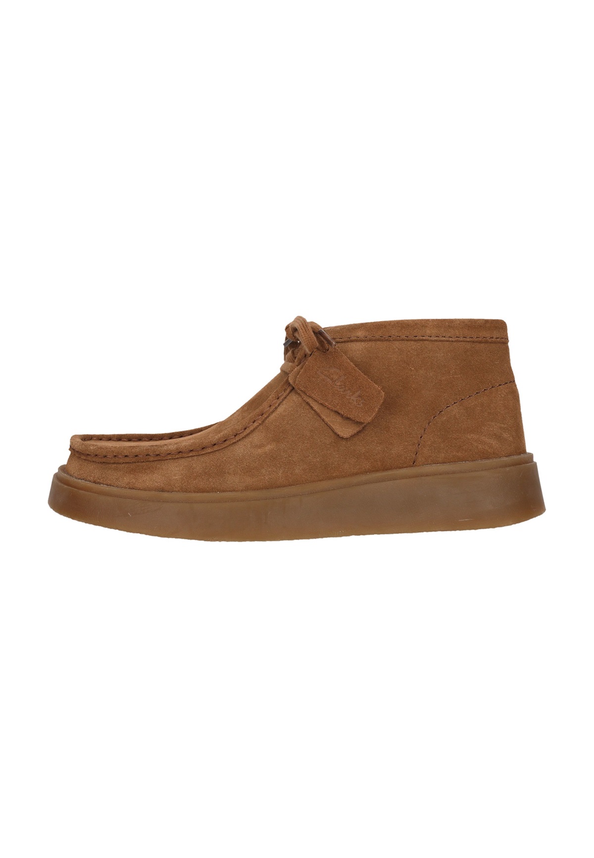 Clarks Schnürstiefelette - cola suede/braun