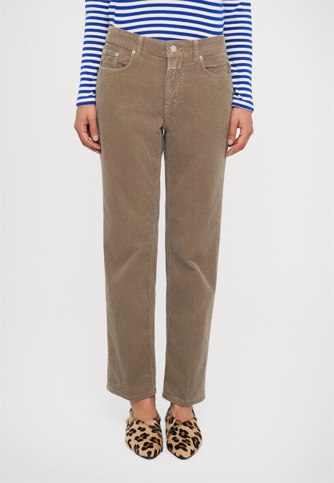 CLOSED MILO - Stoffhose - clay beige/beige
