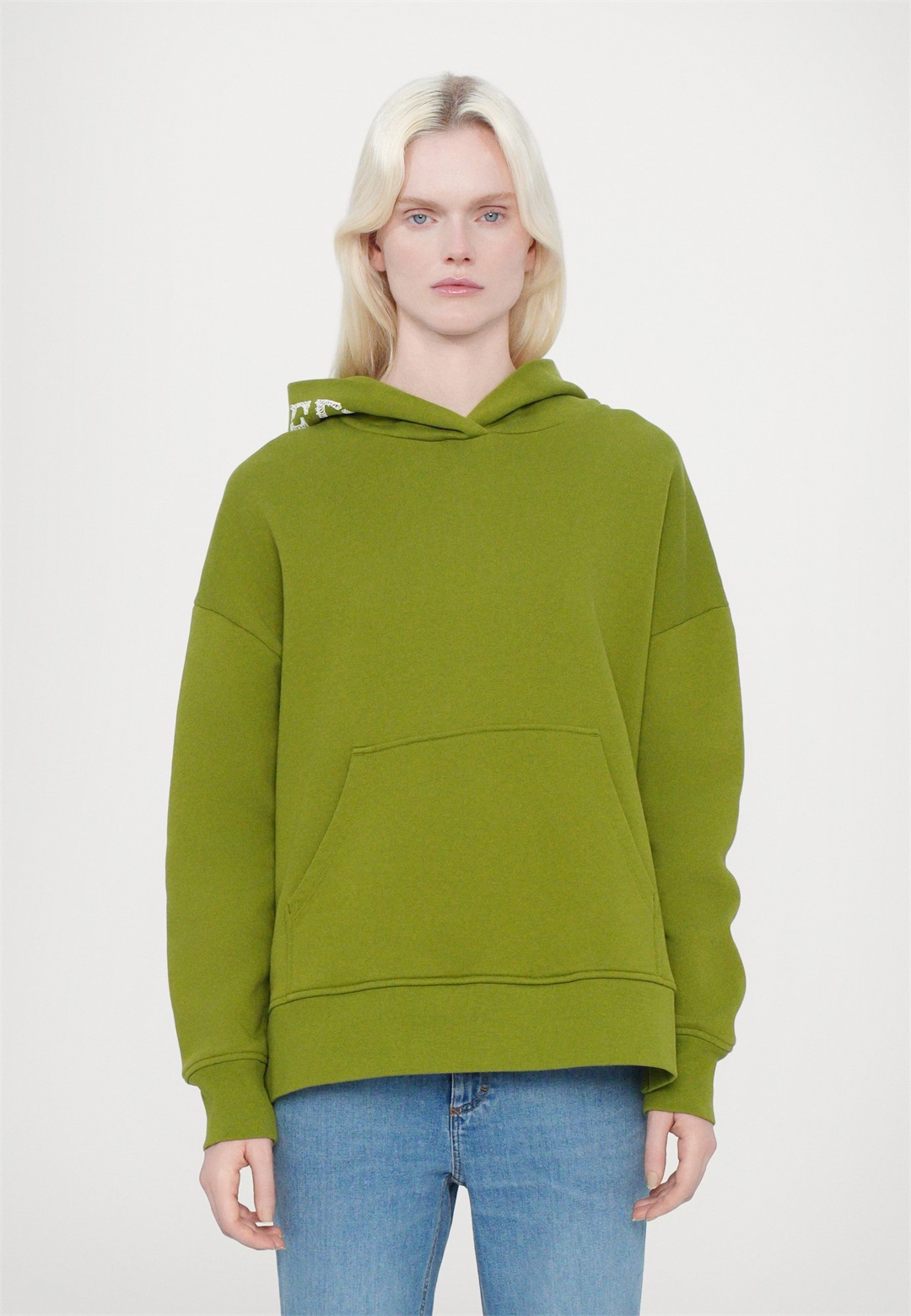 CLOSED LOGO HOODIE - Sweatshirt - pistachio green/grün CLOSED LOGO HOODIE - Sweatshirt - pistachio green/grün