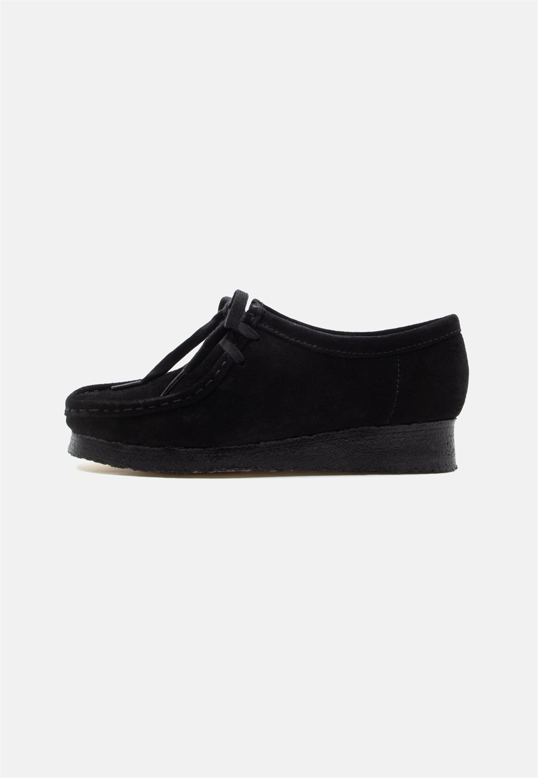 Clarks Originals WALLABEE - Schnürer - black/schwarz