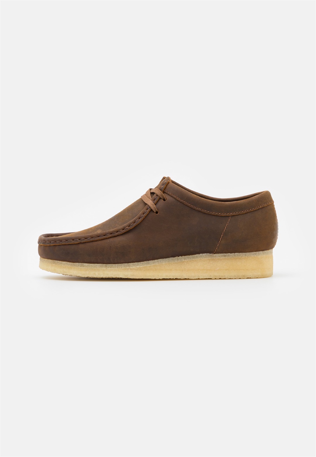 Clarks Originals WALLABEE - Schnürer - beeswax/braun
