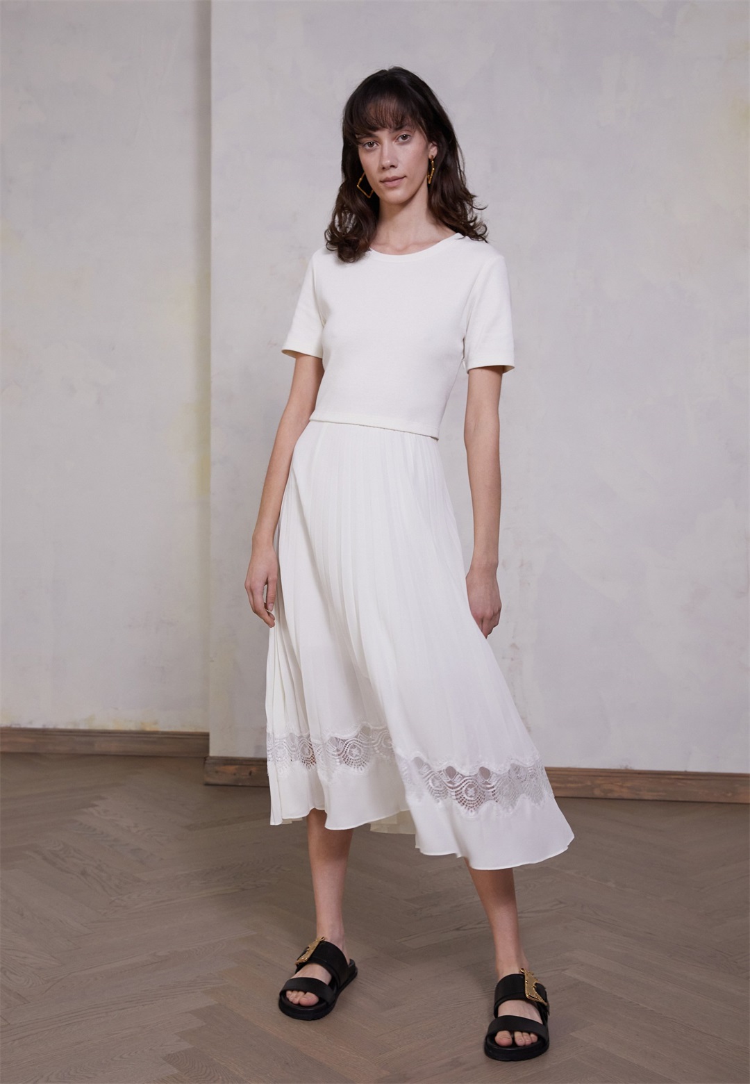 Claudie Pierlot Freizeitkleid - ivoire/offwhite