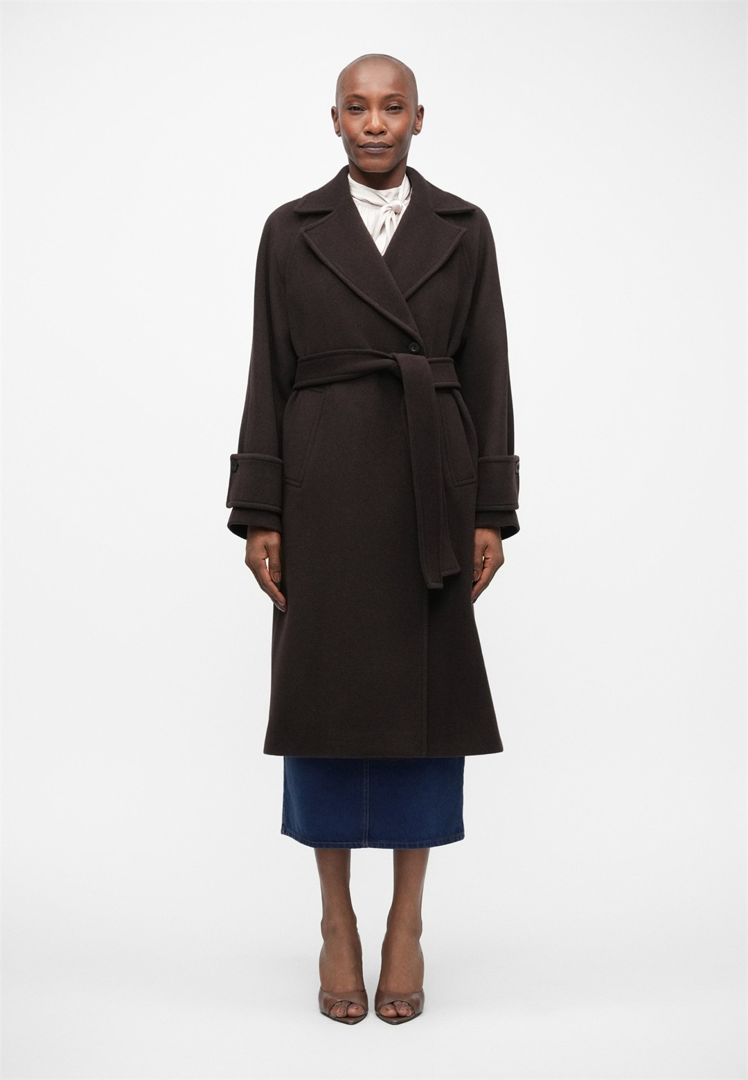 Claudie Pierlot GAMA - Klassischer Mantel - marron/braun