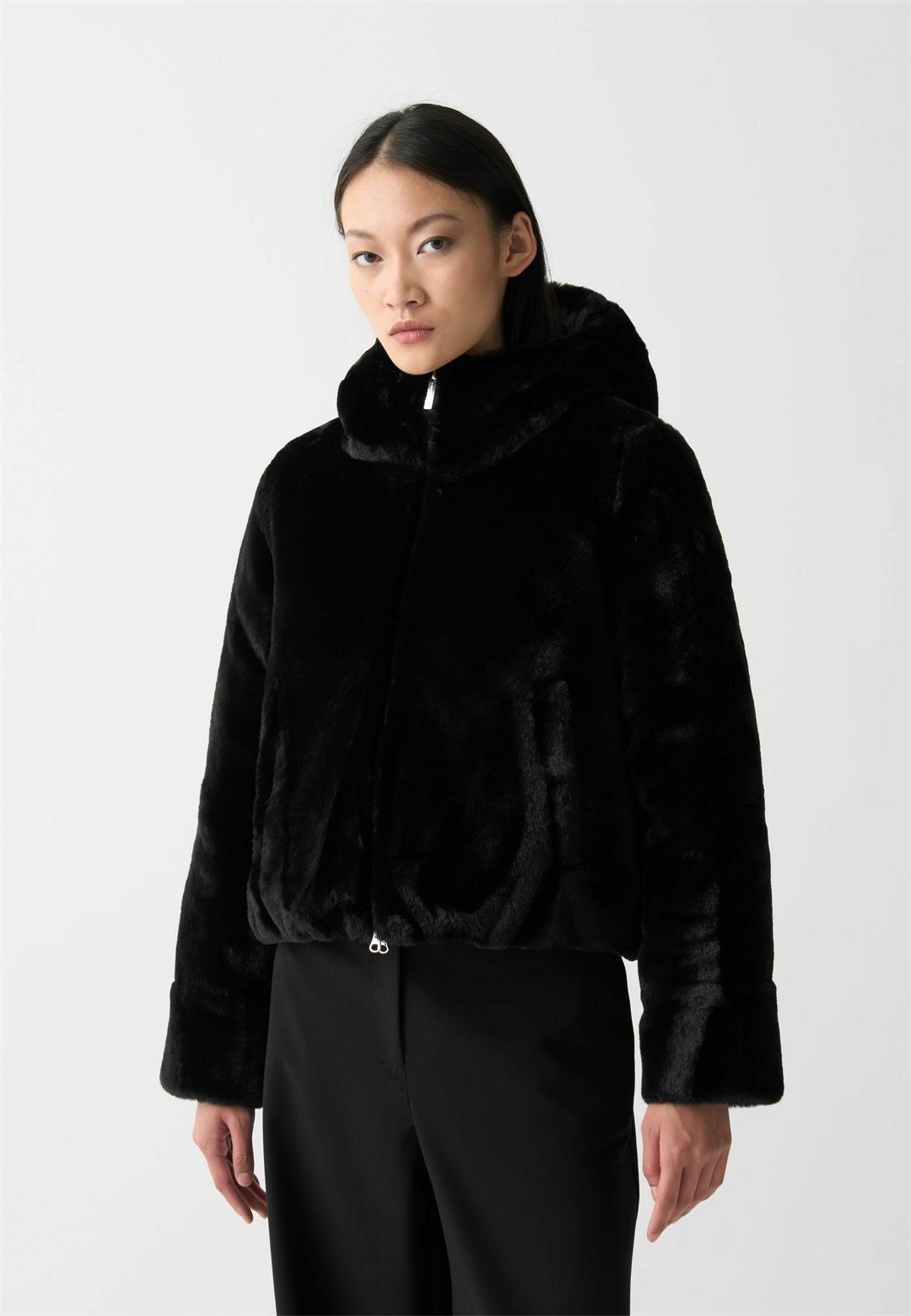 Colmar Originals REVERSIBLE FAUX FUR - Daunenjacke - black/schwarz
