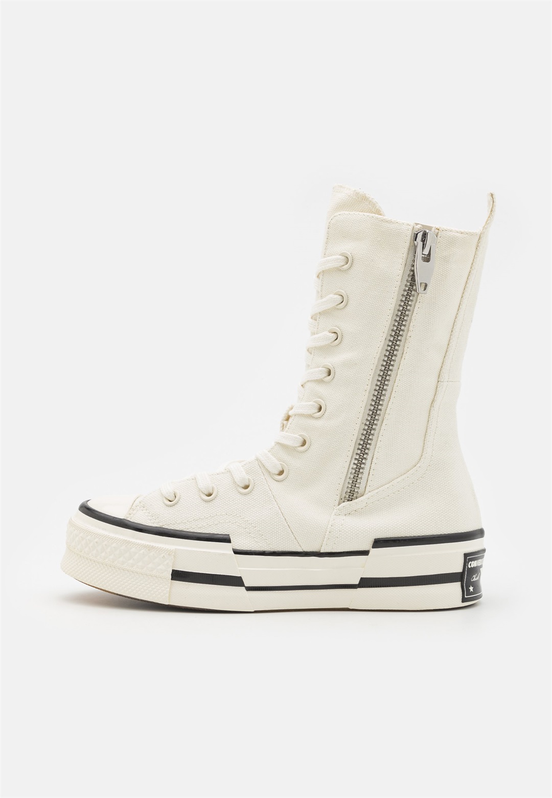 Converse CHUCK 70 PLUS XHI - Sneaker high - egret/black/beige