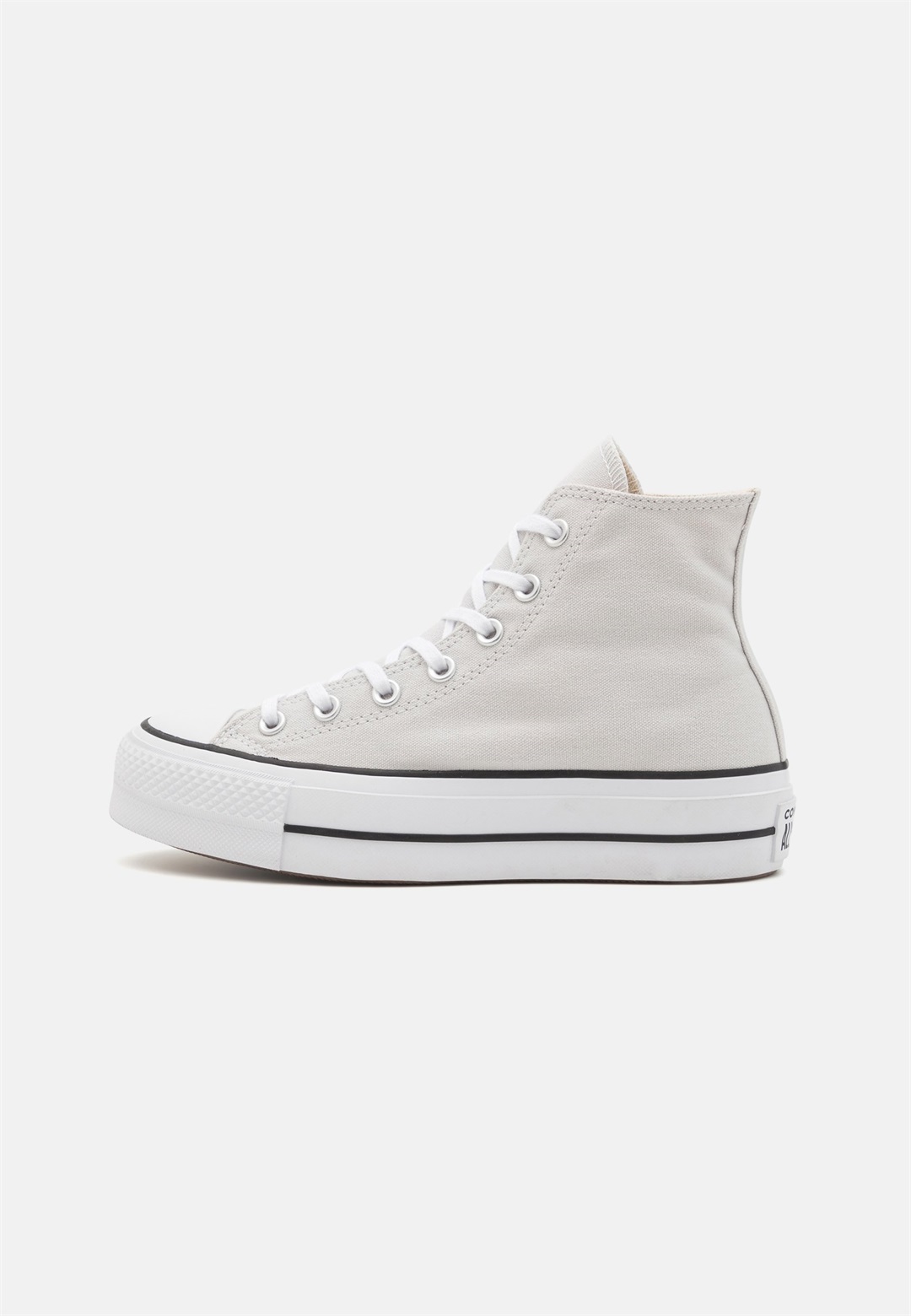 Converse CHUCK TAYLOR ALL STAR LIFT PLATFORM - Sneaker high - barely grey/white/black/grau