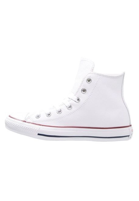 Converse CHUCK TAYLOR ALL STAR HI LEATHER - Sneaker high - white/weiß