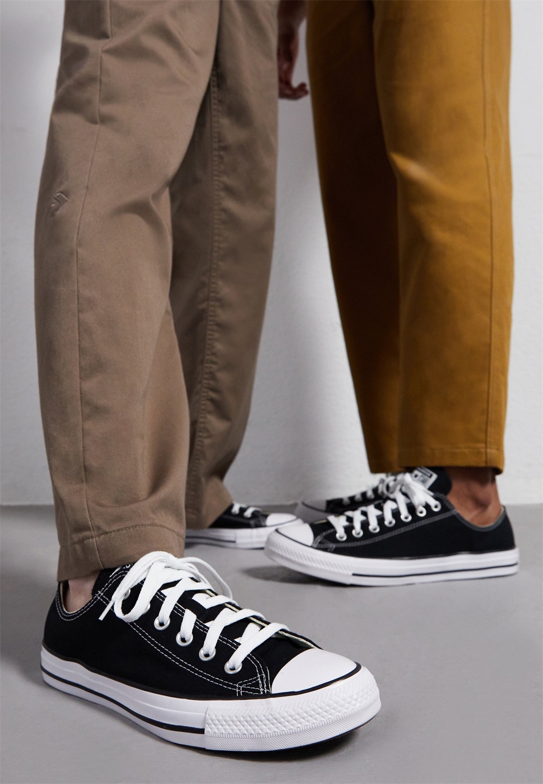 Converse CHUCK TAYLOR ALL STAR WIDE UNISEX - Sneaker low - black/schwarz