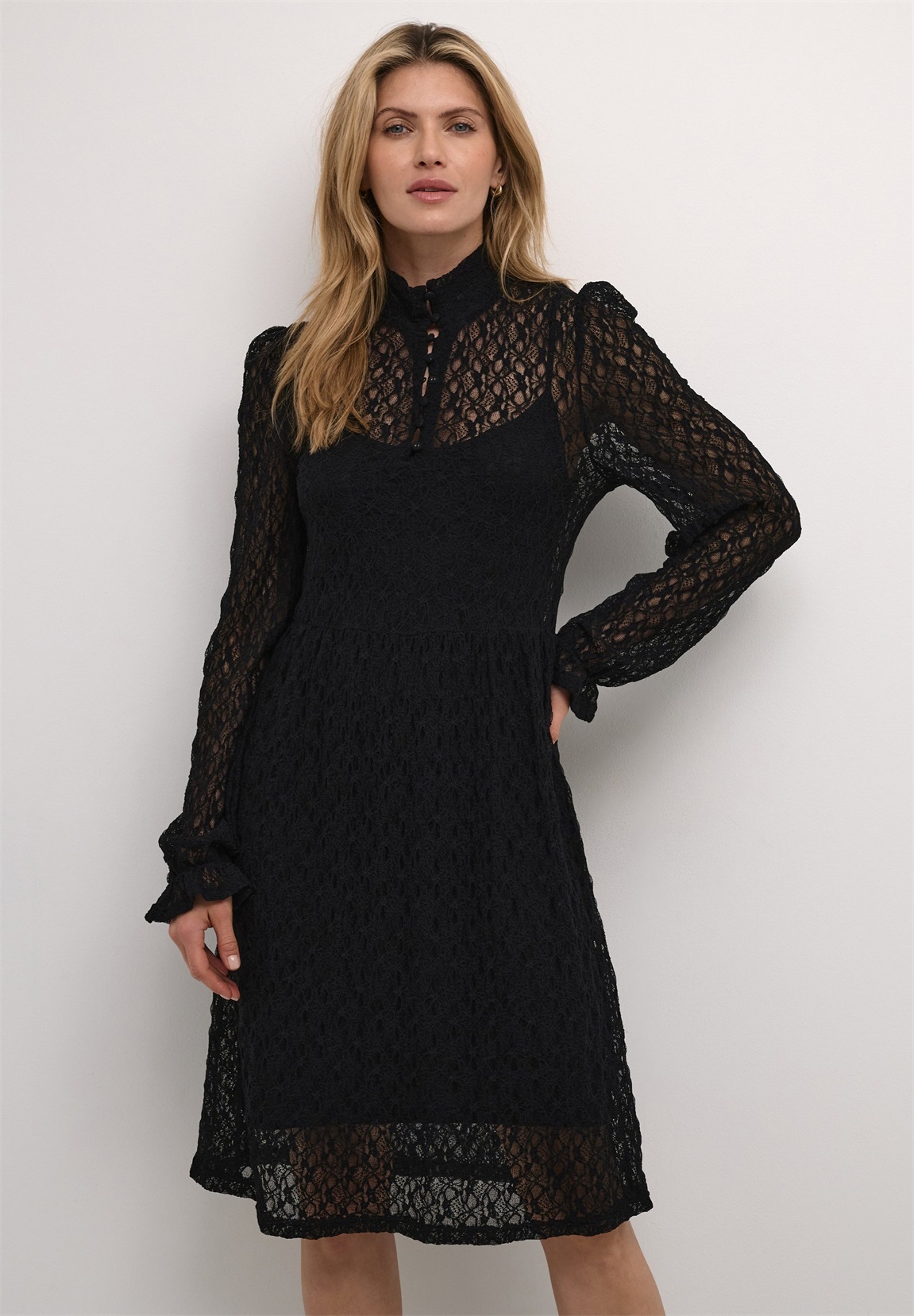 Cream TAMARA - Cocktailkleid/festliches Kleid - pitch black/schwarz