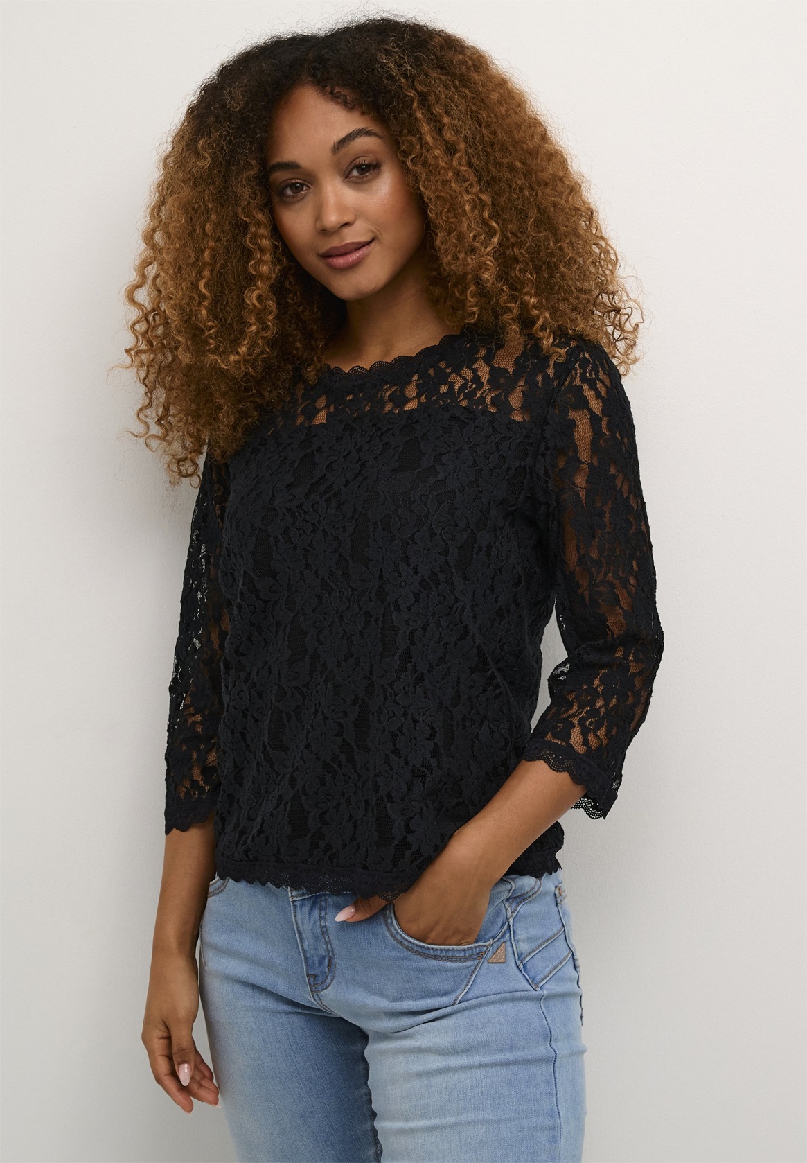 Cream CRKIT - Bluse - pitch black/schwarz