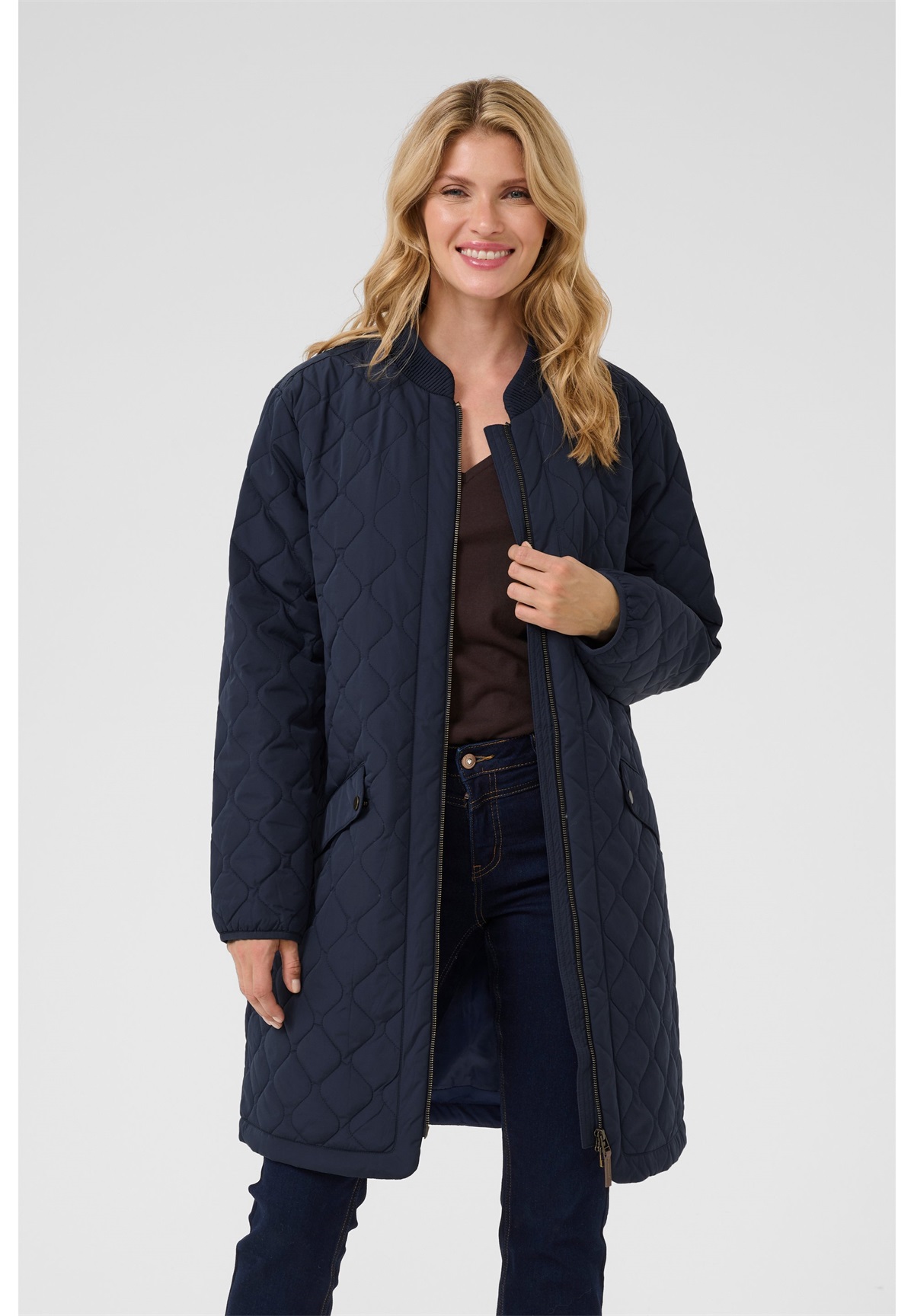 Cream ARWEN - Übergangsjacke - navy blazer/dunkelblau