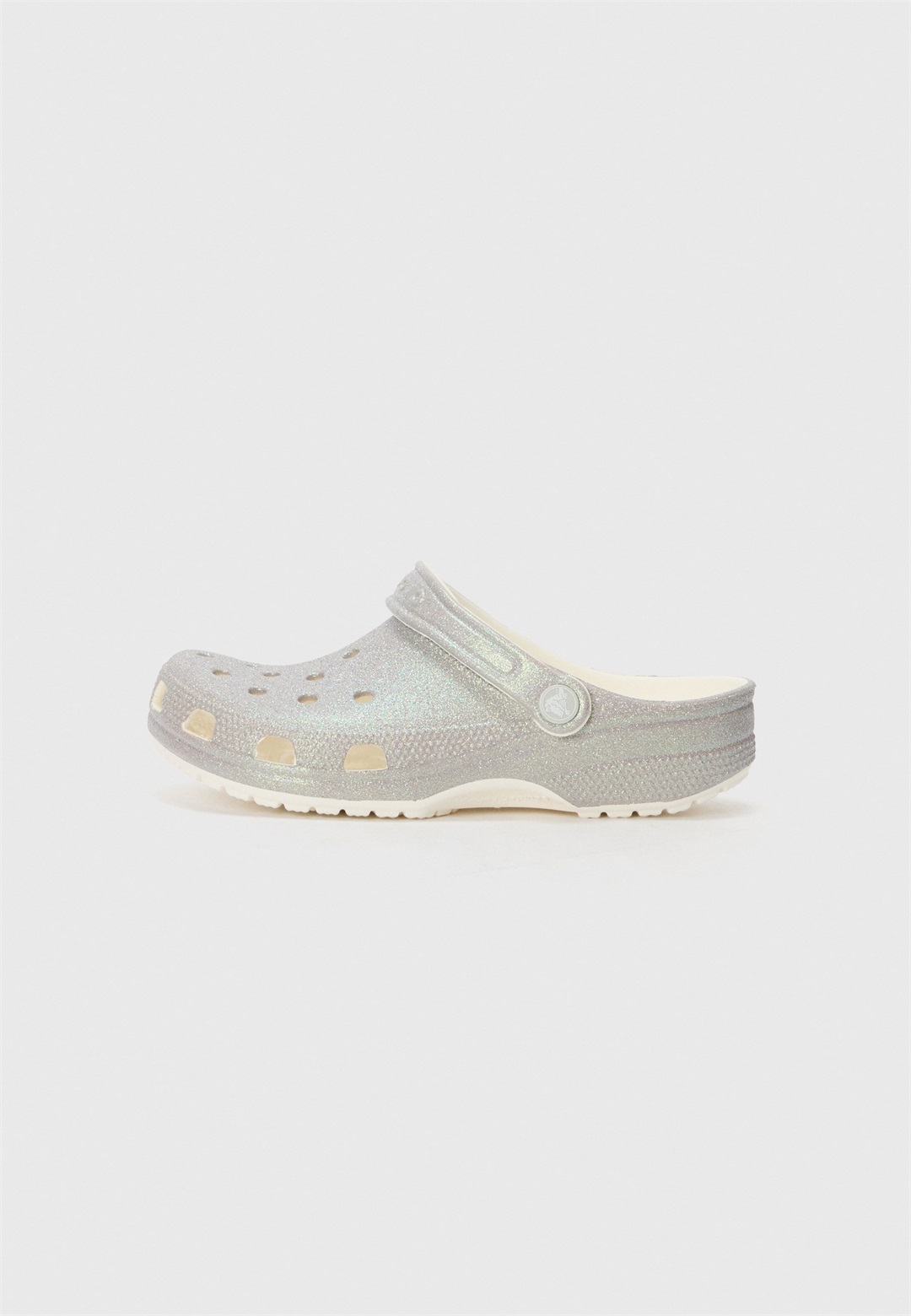 Crocs CLASSIC IRIDESCENT UNISEX - Clogs - white/weiß
