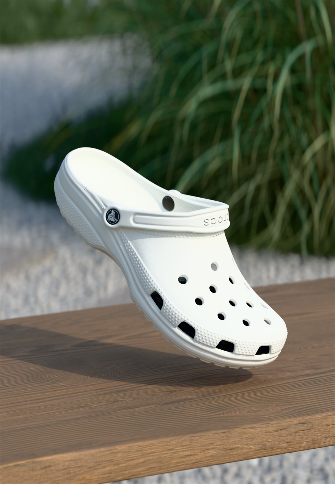 Crocs CLASSIC - Clogs - white/weiß