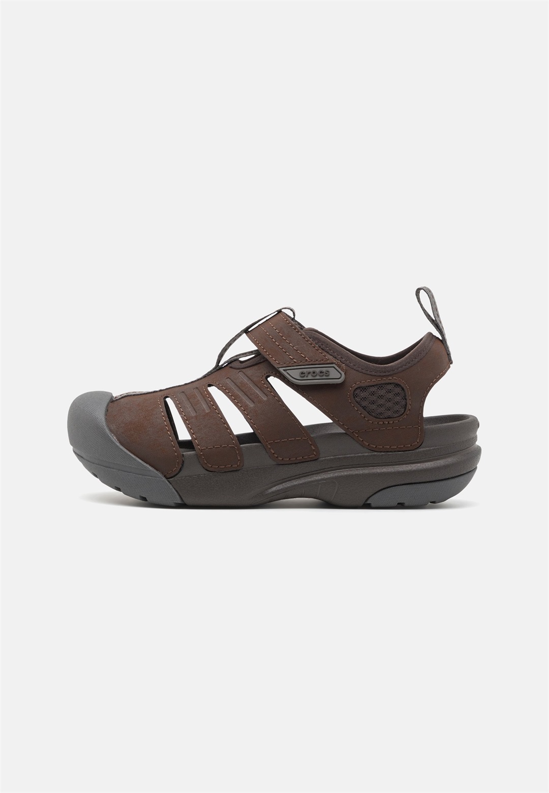 Crocs YUKON FISHERMAN UNISEX - Trekkingsandale - espresso/braun