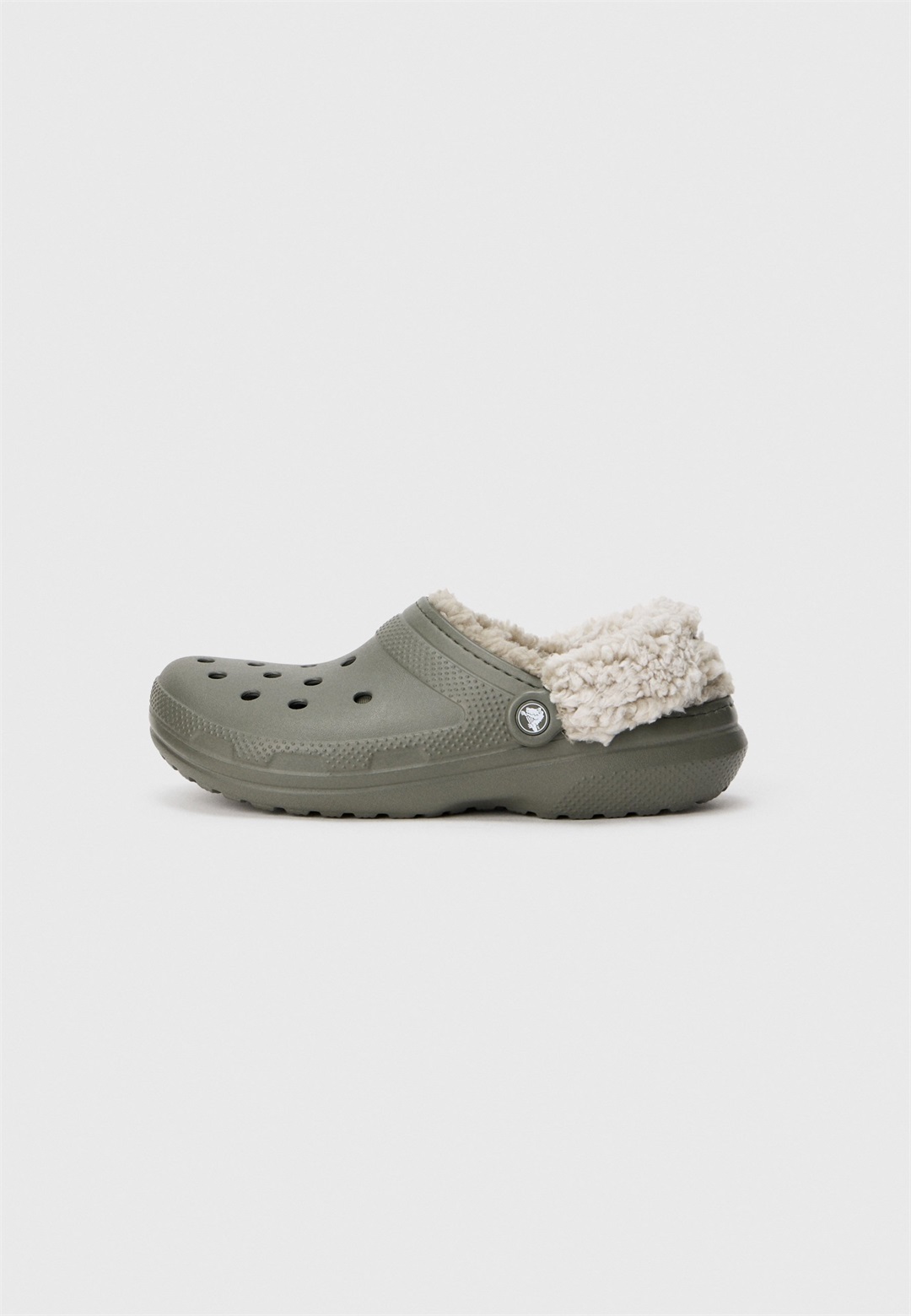 Crocs CLASSIC UNISEX - Pantolette flach - dusty olive/grün-meliert