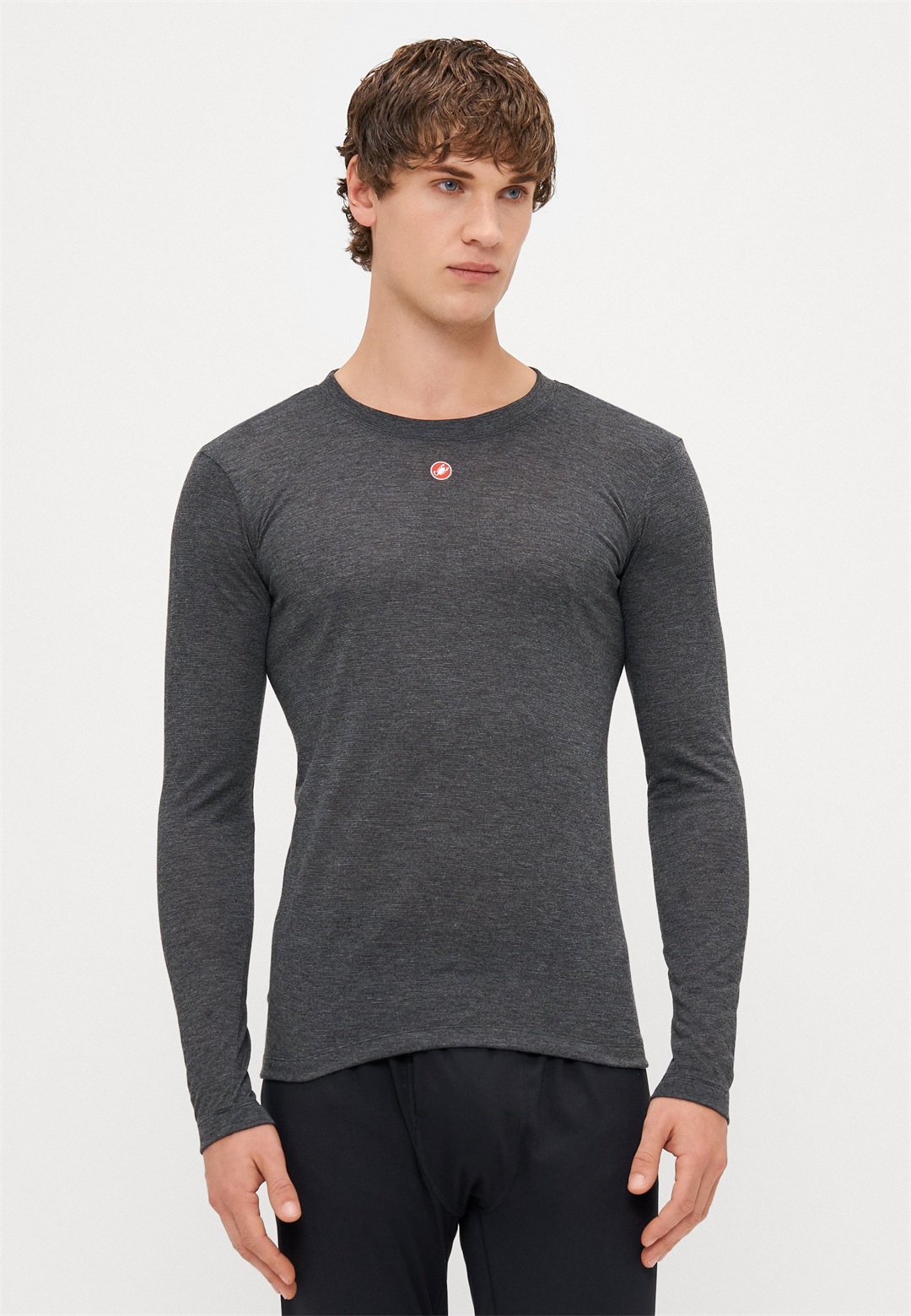 Castelli MEDIO BASE LAYER - Unterhemd/-shirt - melange gray/grau