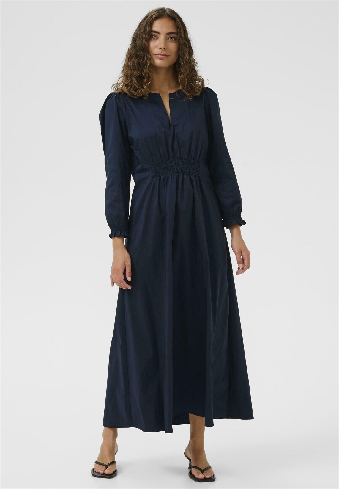 Culture ELNA ANTOINETT LONG - Maxikleid - blue iris/dunkelblau