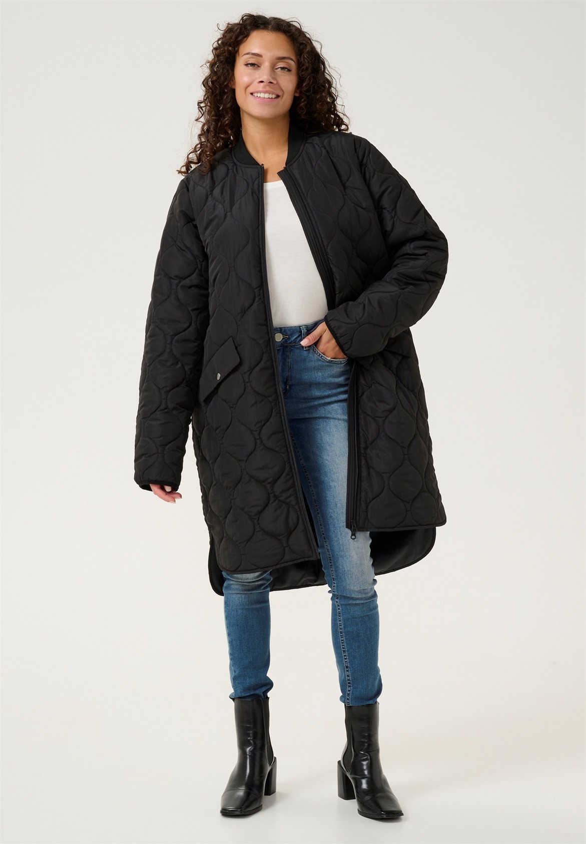 Culture CUNATA - Übergangsjacke - black/schwarz