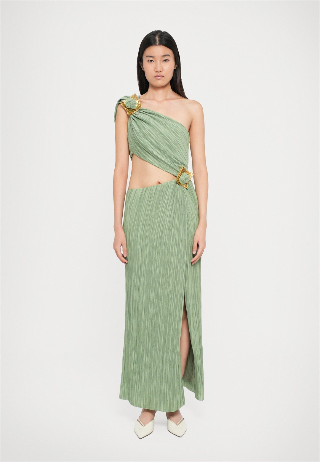 Cult Gaia LOAH DRESS - Maxikleid - moldavite/grün