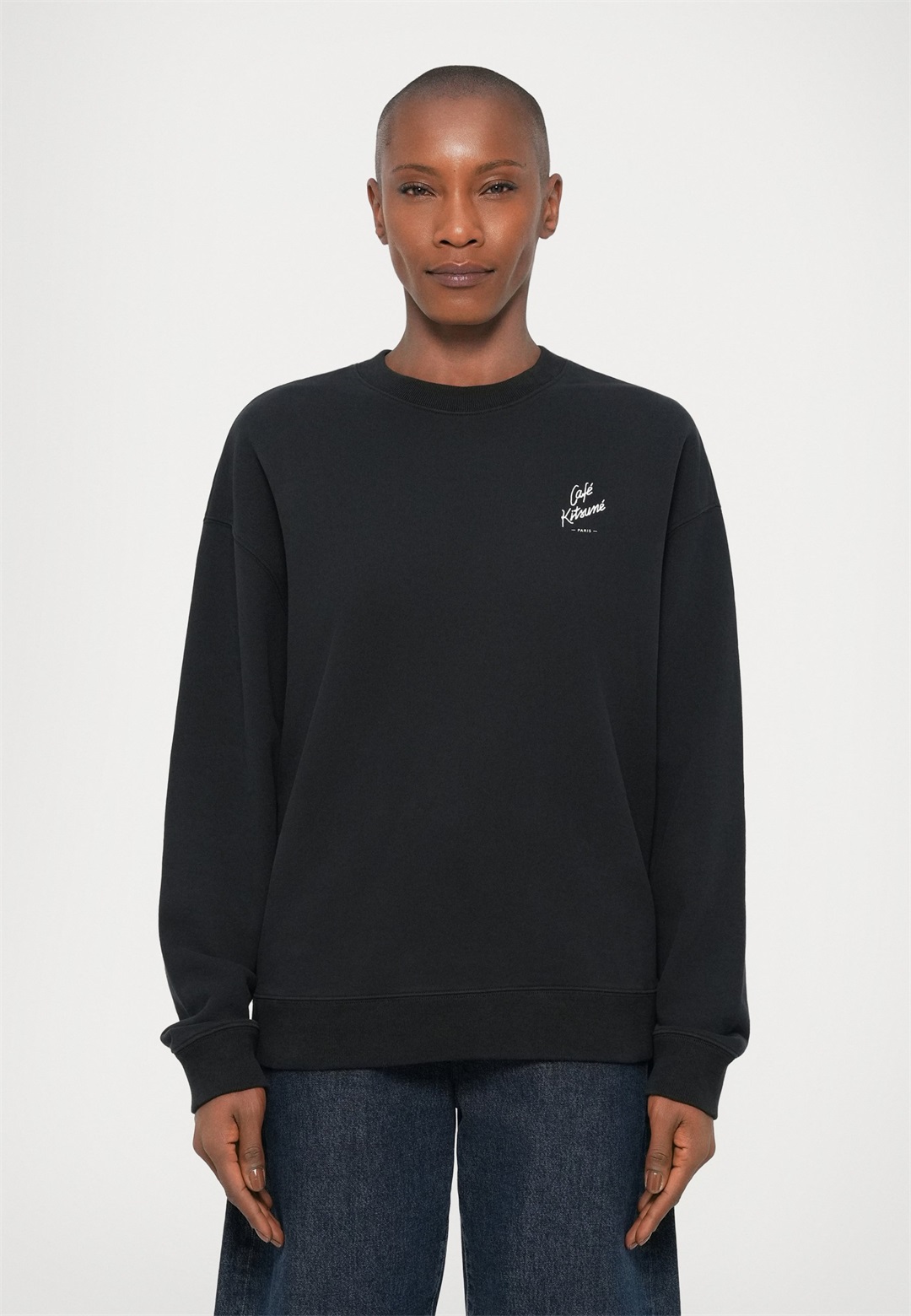 Café Kitsuné RELAX - Sweatshirt - black/schwarz