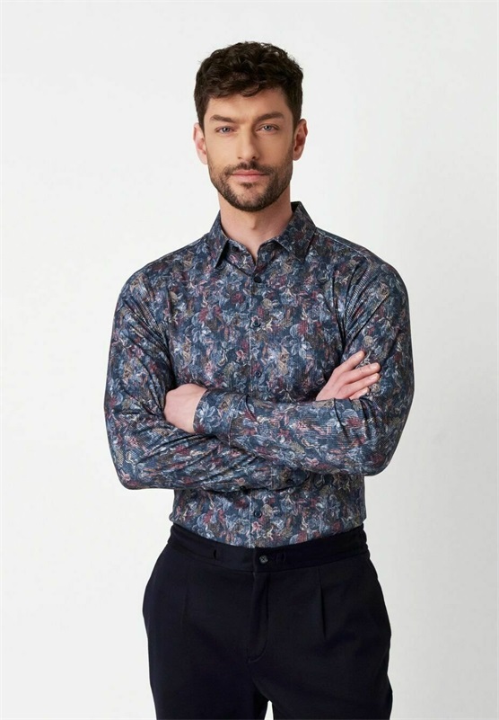 DESOTO Hemd - dunkelblau