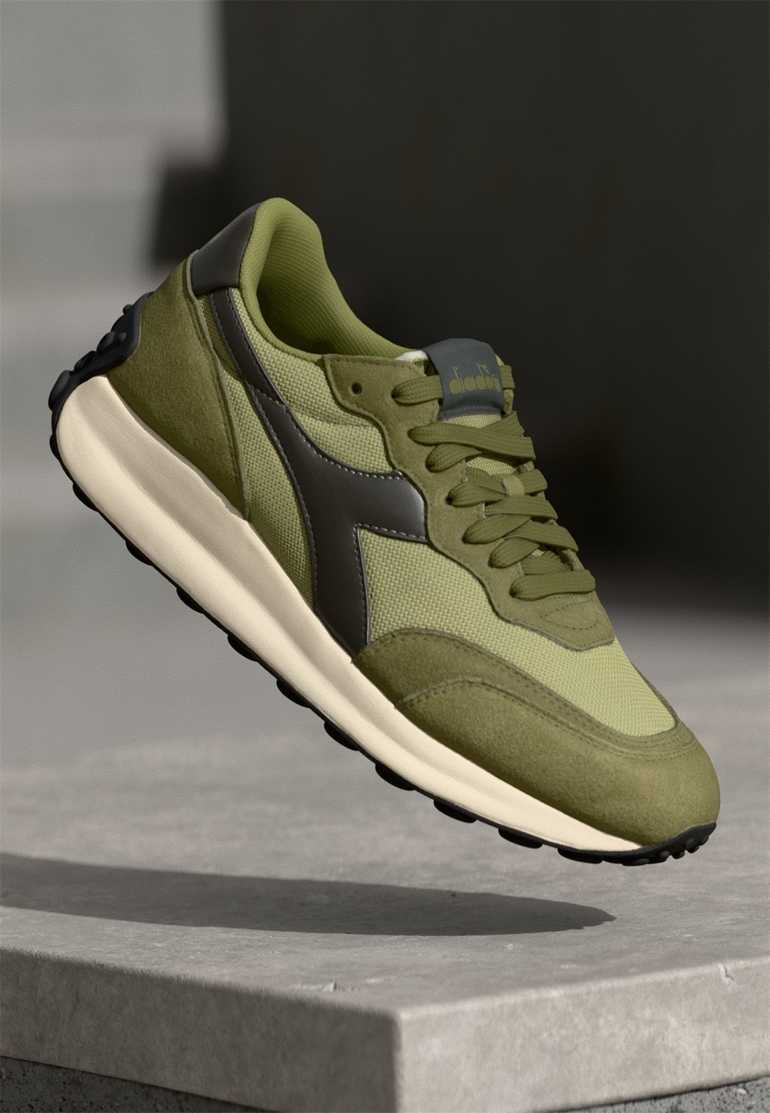 Diadora RACE NY UNISEX - Sneaker low - green mimetic/grün