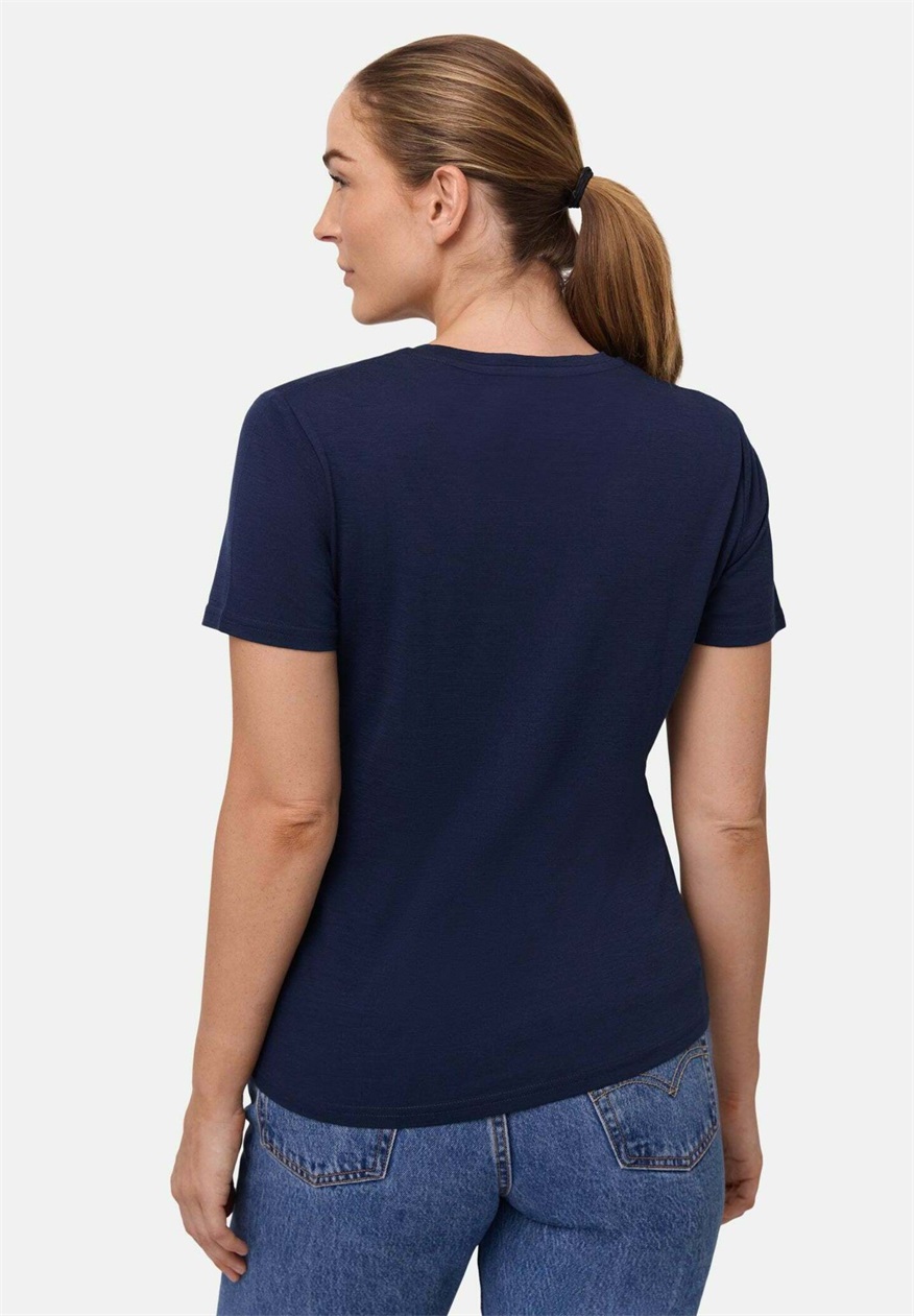 Danish Endurance 2-PACK - Sport T-Shirt - dark navy/dunkelblau