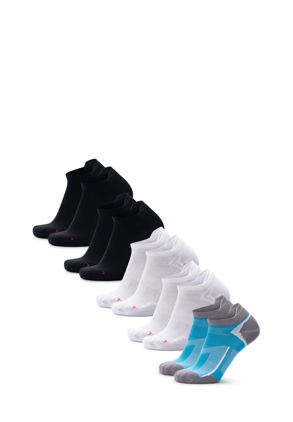 Danish Endurance 5 PACK - Sportsocken - mc black white caribbean blue/mehrfarbig