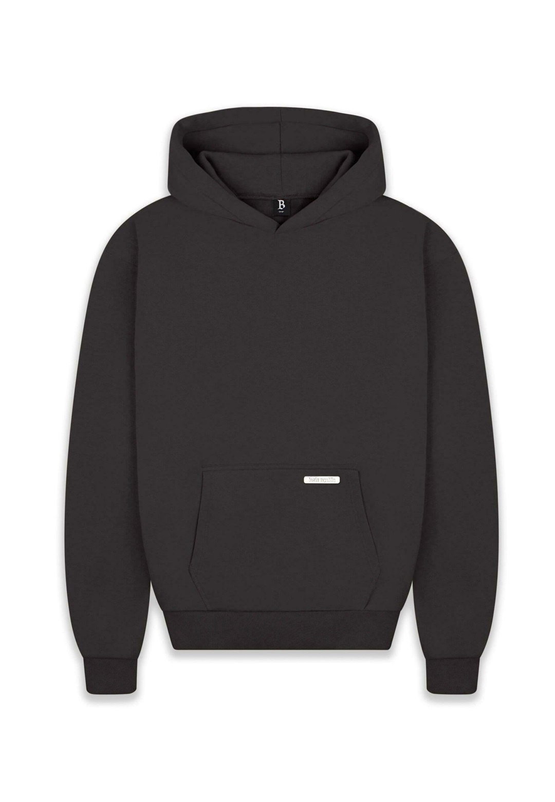 Dropsize SUPER HEAVY - Kapuzenpullover - washedblack/schwarz
