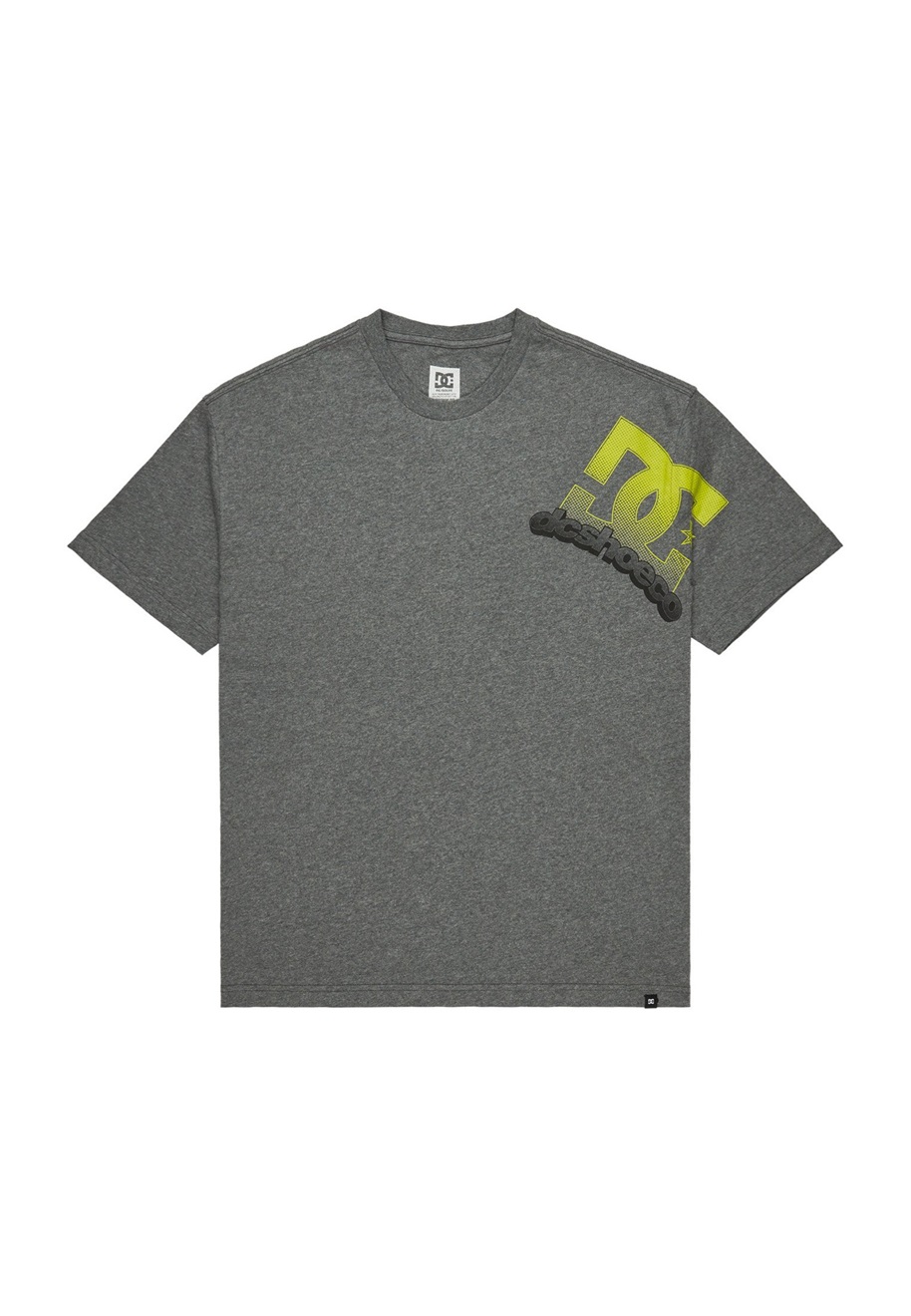 DC Shoes SOLID LEFTY - T-Shirt print - krdh dark grey heather/grau