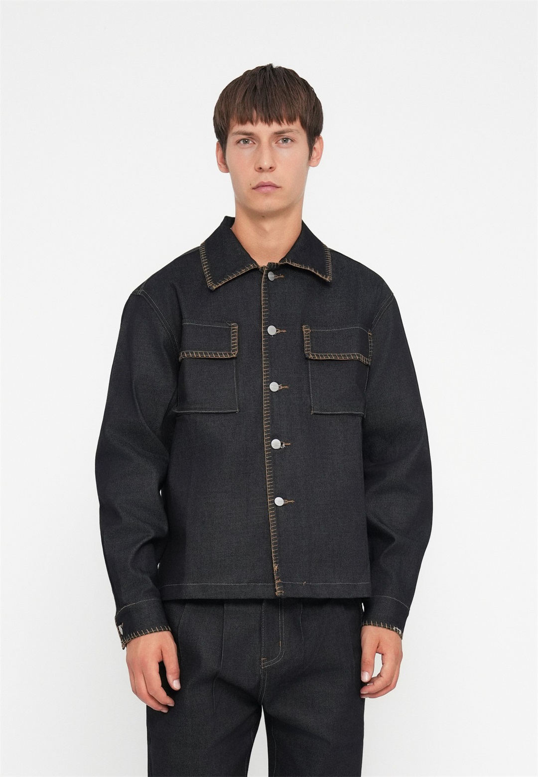 Don't Waste Culture MALIS UNISEX - Jeansjacke - raw denim