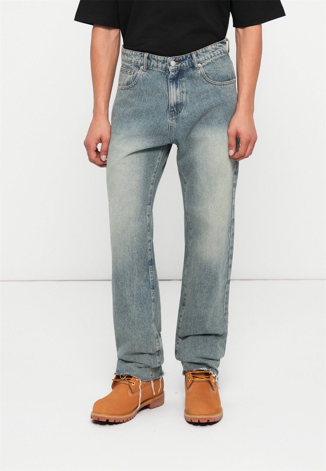 Don't Waste Culture KAIMANA UNISEX - Jeans Relaxed Fit - pale/blue denim