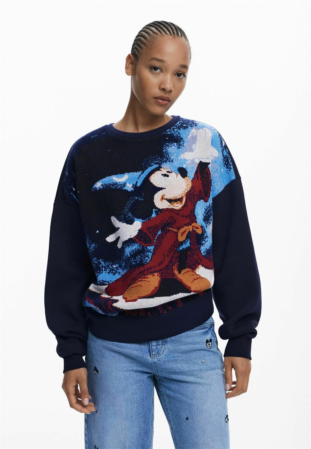 Desigual MICKEY FANTASIA - Sweatshirt - blue/blau