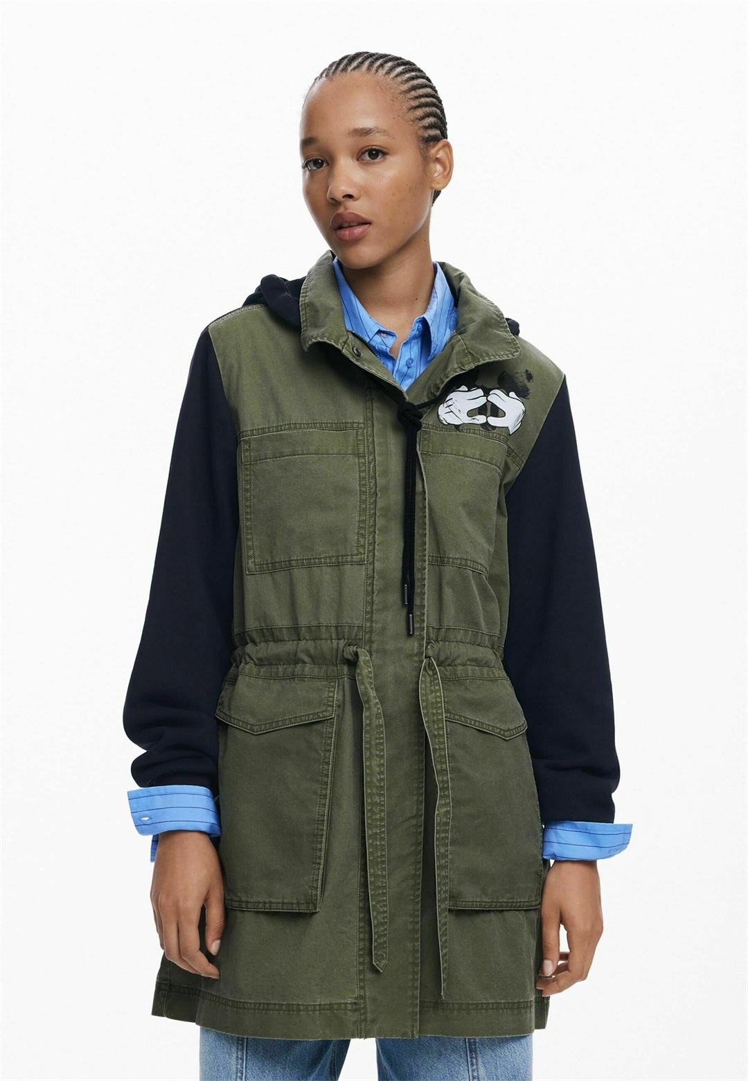 Desigual MICKEY™ COMBINED - Parka - green/khaki